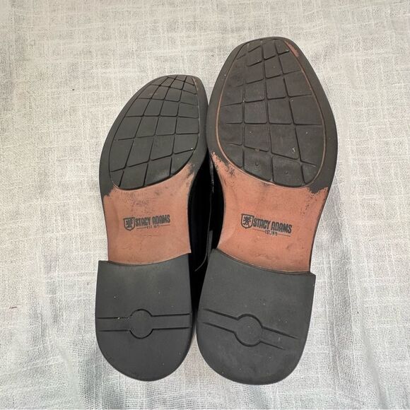 Stacy Adams Cassidy Mens Moc-Toe Slip-On Leather Dress Shoes SZ 9.5 - Picture 8 of 11